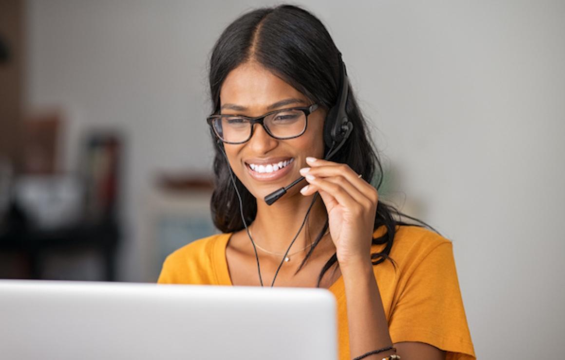 Request (REQ) customer care.
T