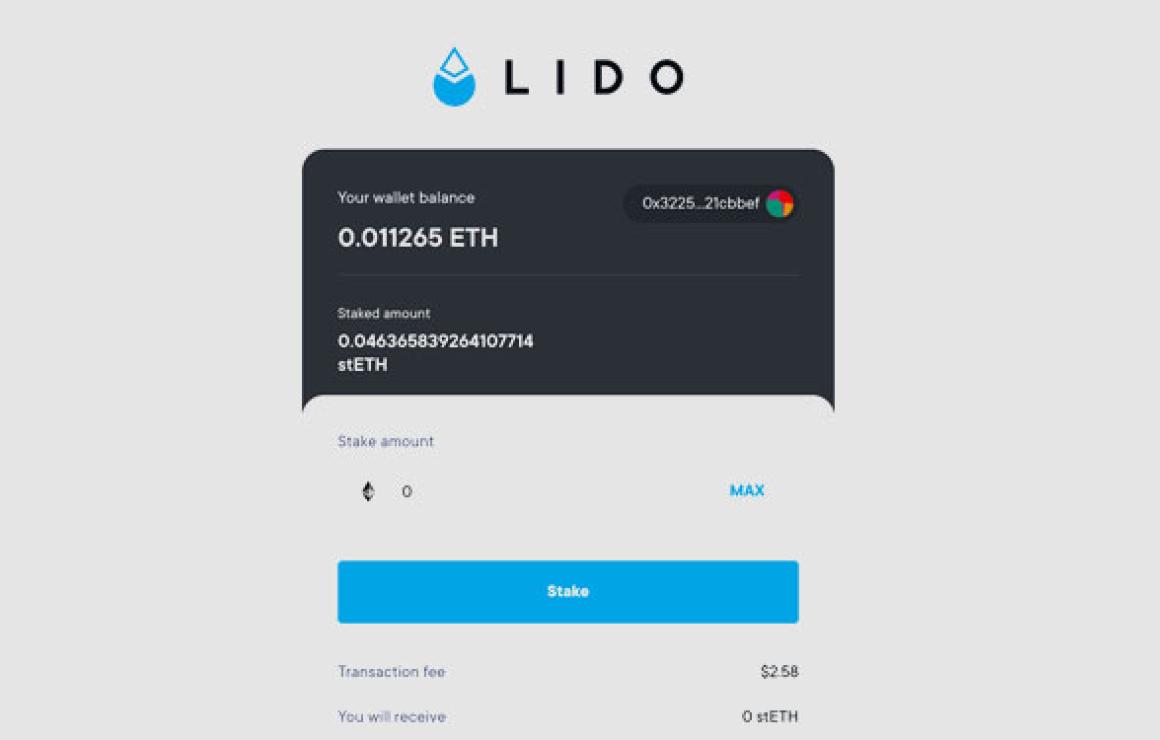 Lido Staked ETH (stETH) headqu