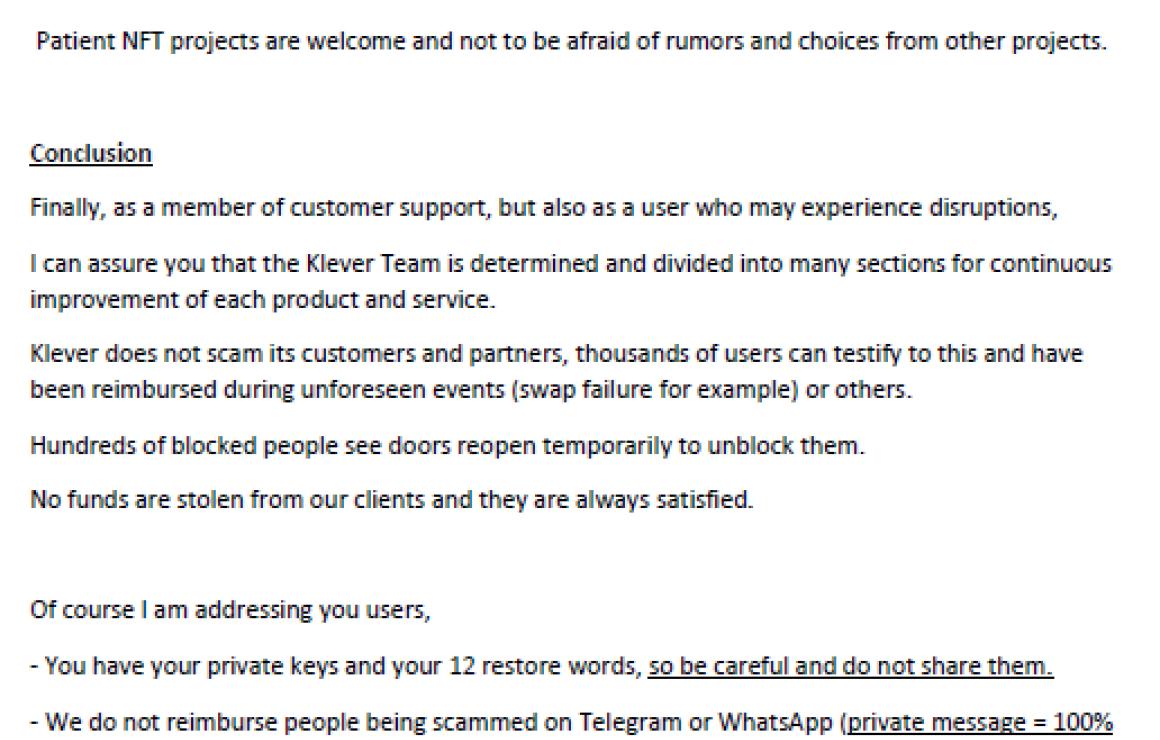 What is Klever (KLV)?
Klever i