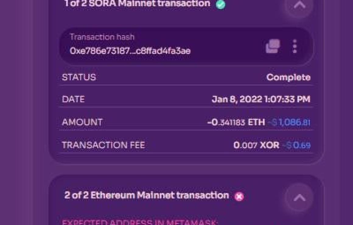 SORA (XOR) customer care.
If y