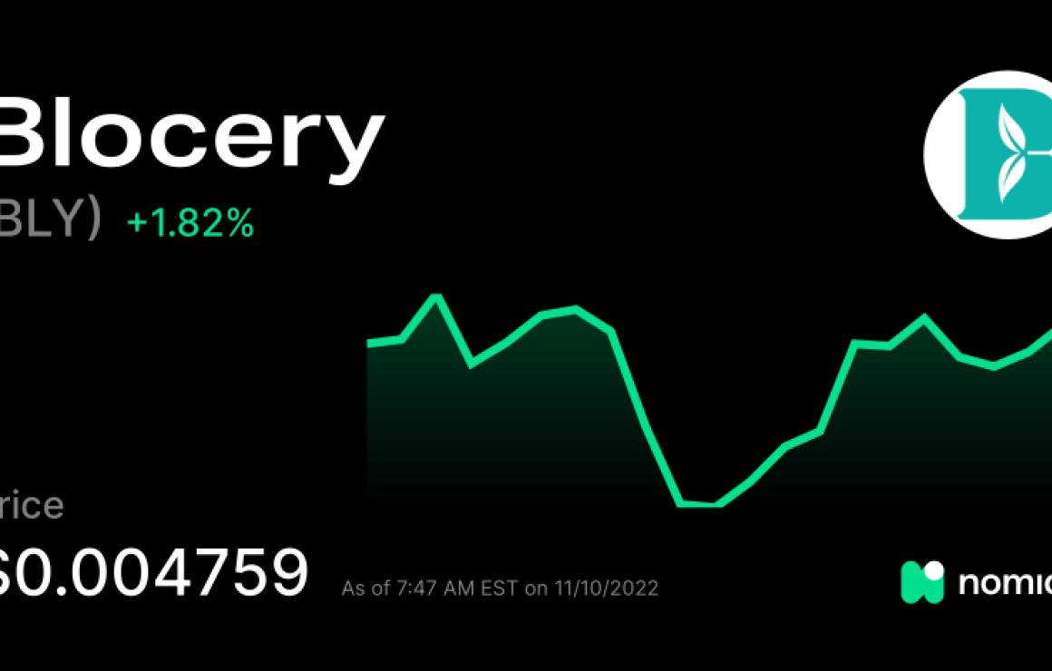 Blocery (BLY) customer care.
I
