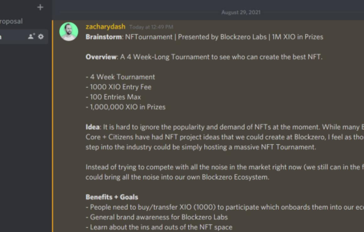 Blockzero Labs (XIO) customer