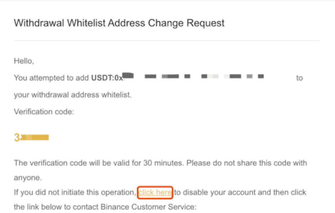 Binance customer care.
If you 