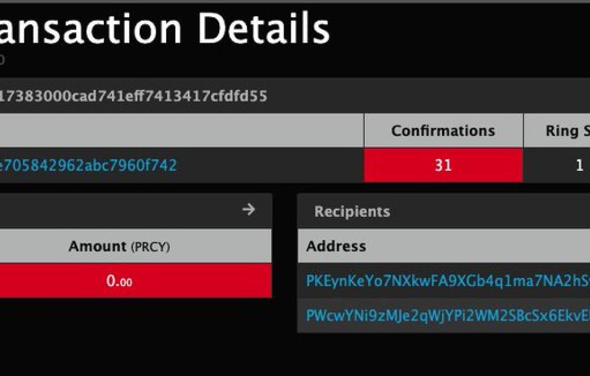 PRivaCY Coin (PRCY) customer c