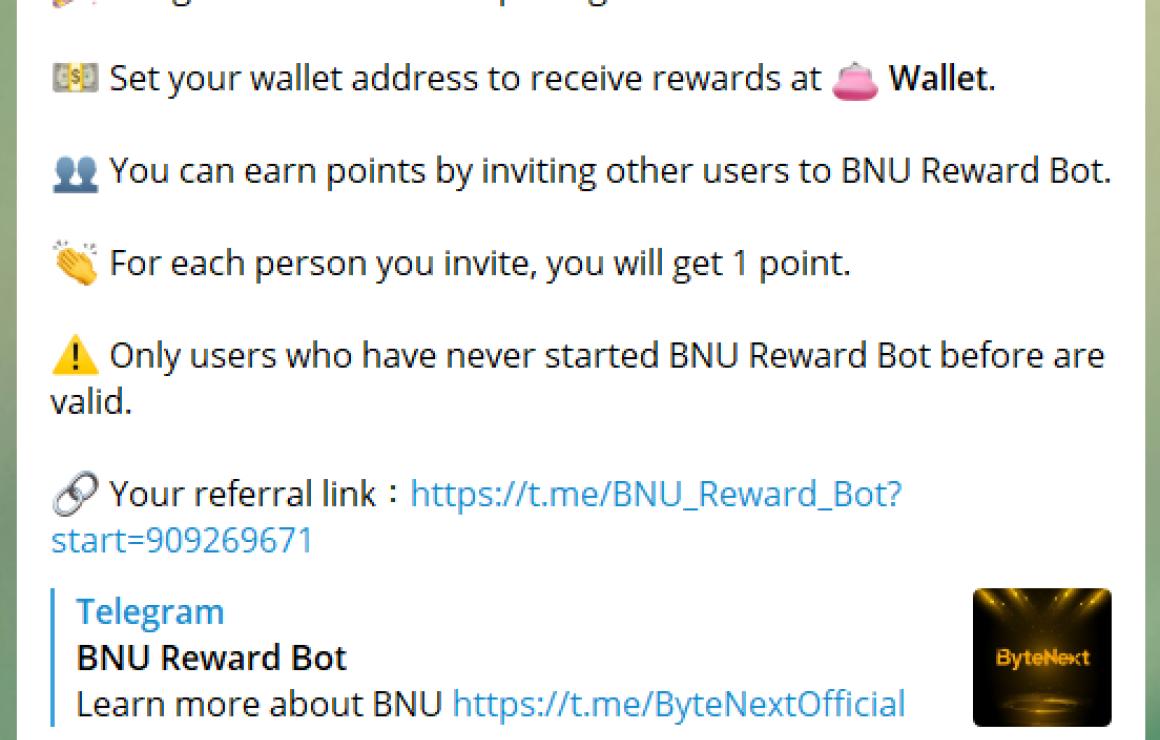 ByteNext (BNU) customer care.