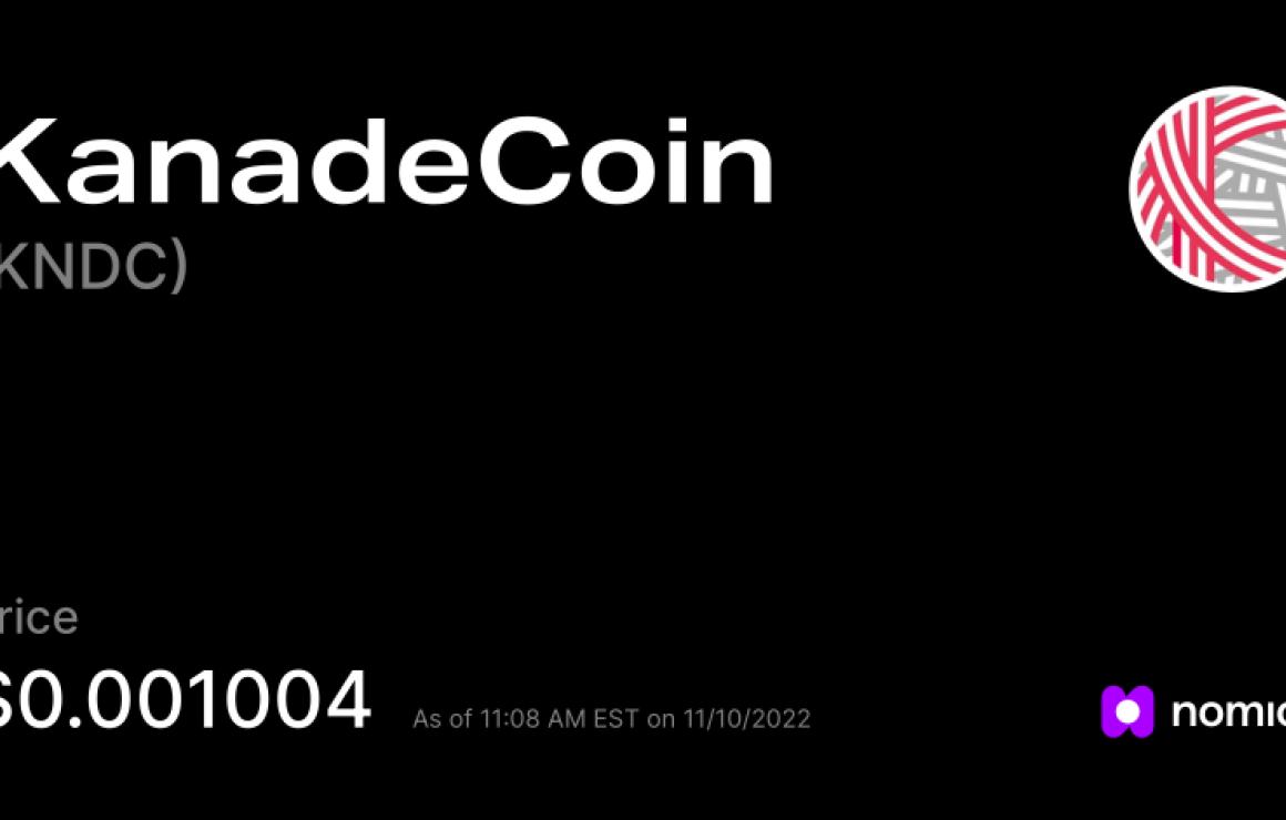 What is KanadeCoin (KNDC)?
Kan