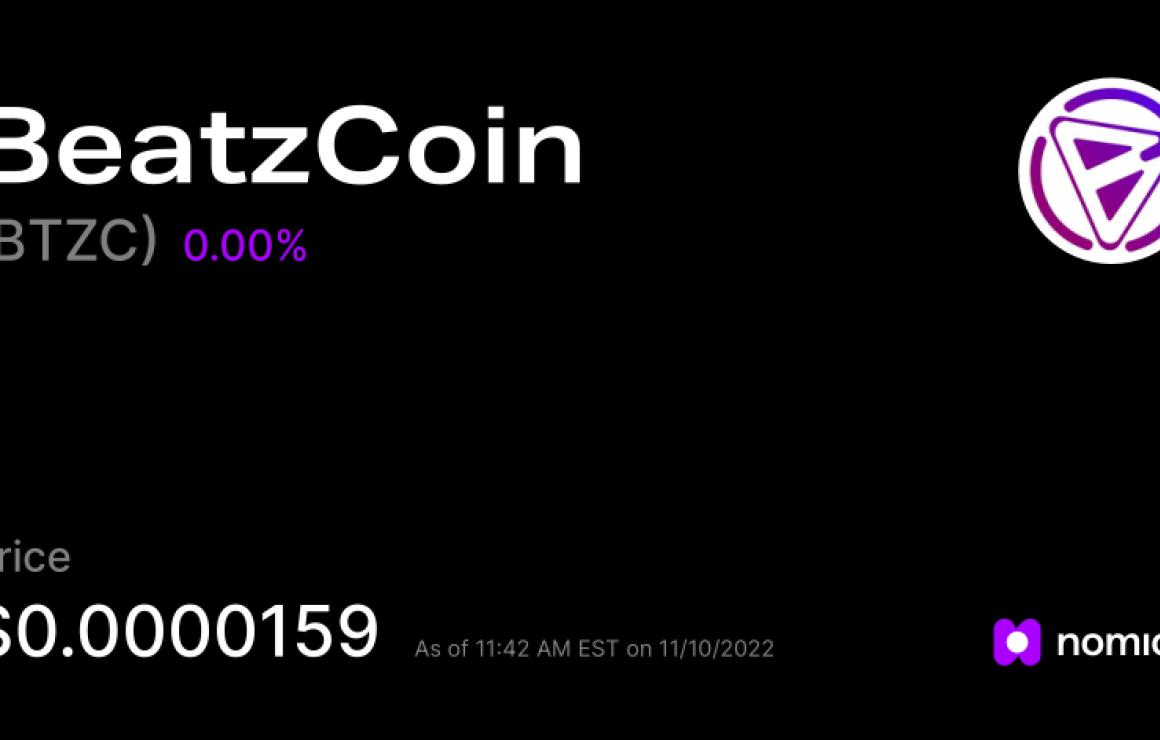 What is BeatzCoin (BTZC)?
Beat