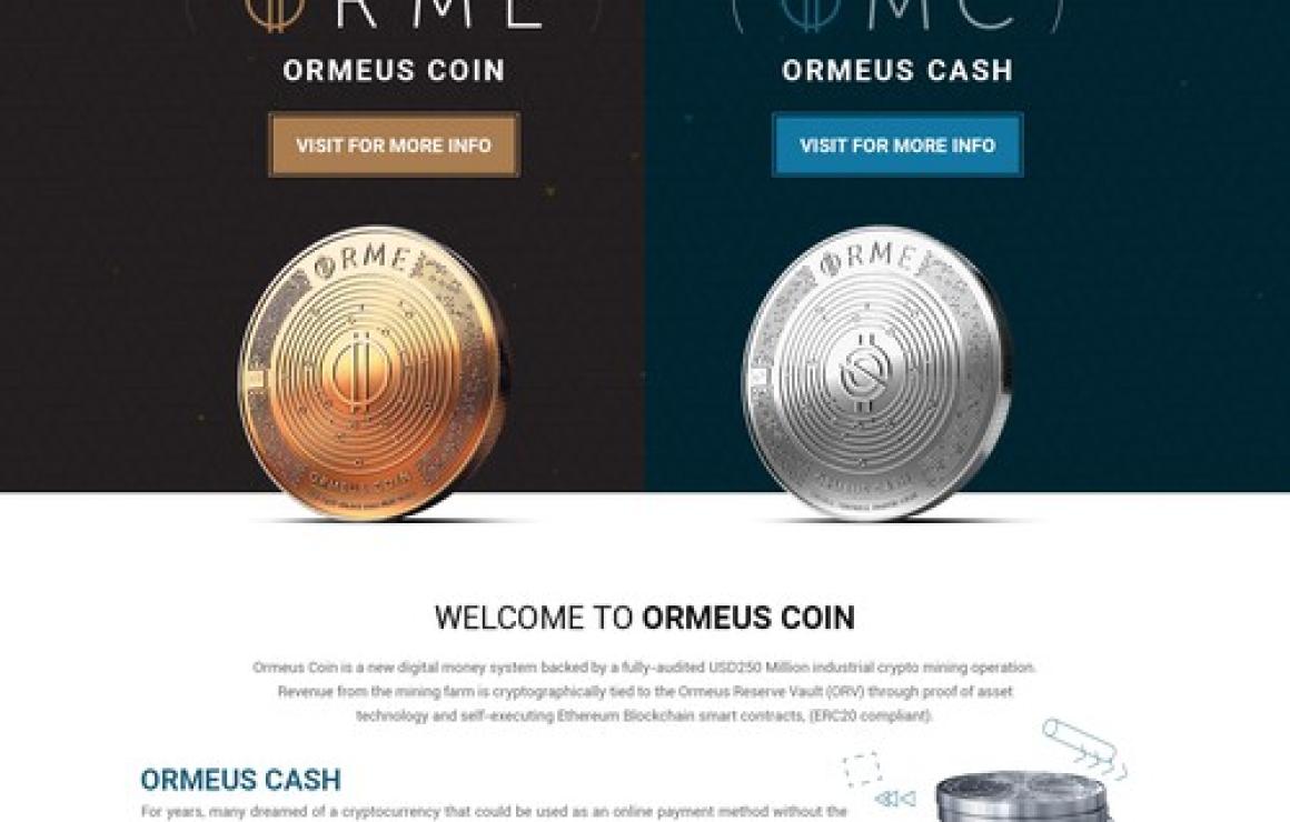 Ormeus Cash (OMC) customer car
