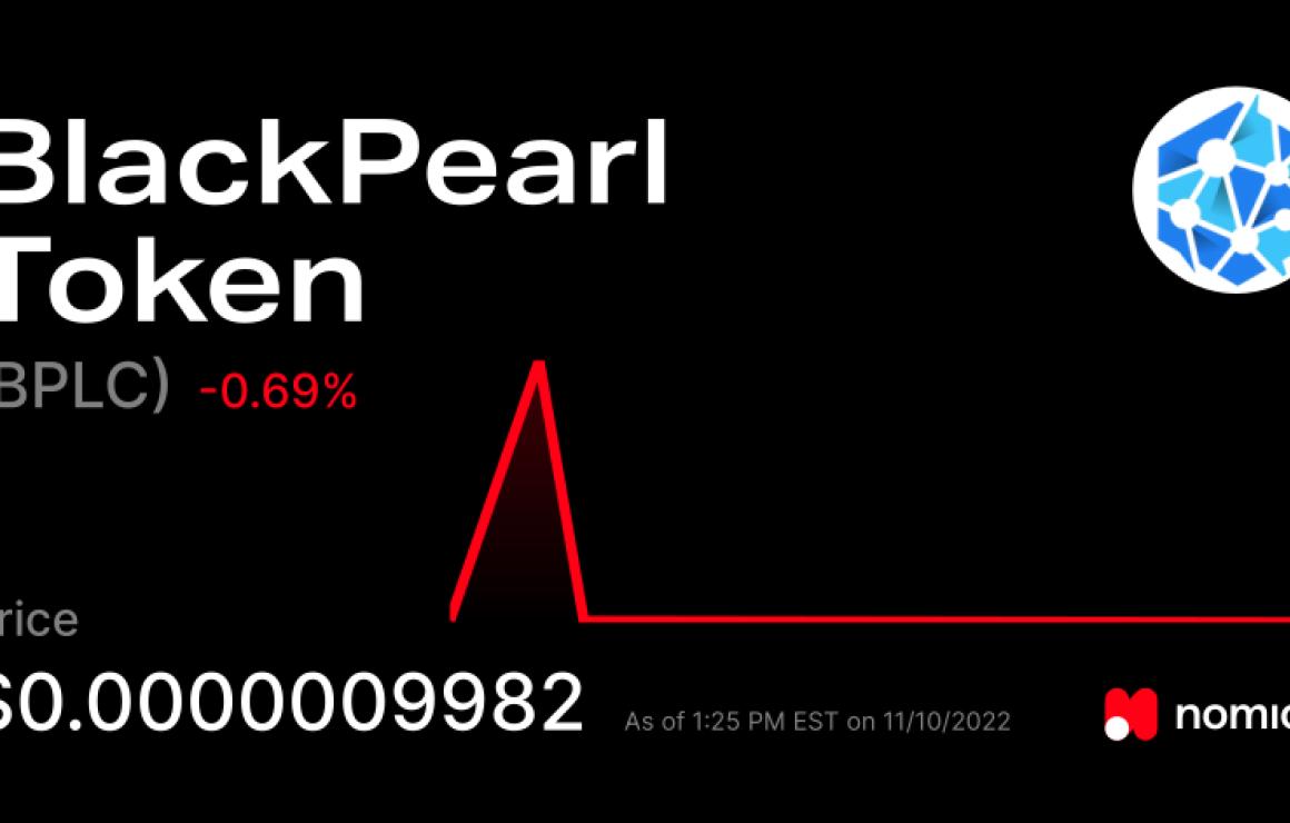 BlackPearl Token (BPLC) custom