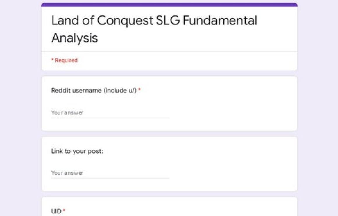 Land Of Conquest (SLG) headqua