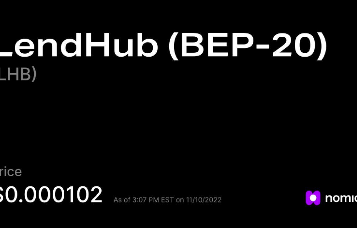 What is Lendhub (LHB)?
Lendhub