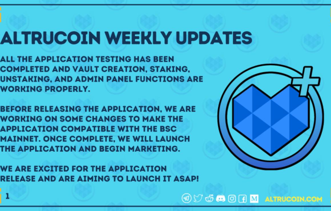 What is Altrucoin (ALTRU)?
Alt